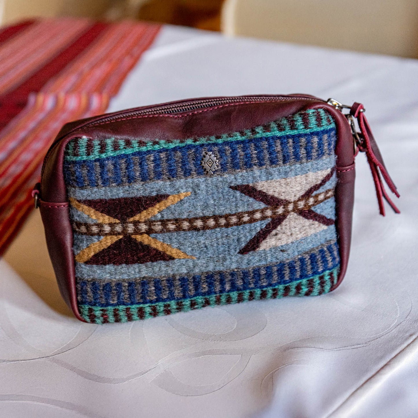 WANDER BAG SET - MEXICO TEXTILE - VINO TINTO - NO. 15847