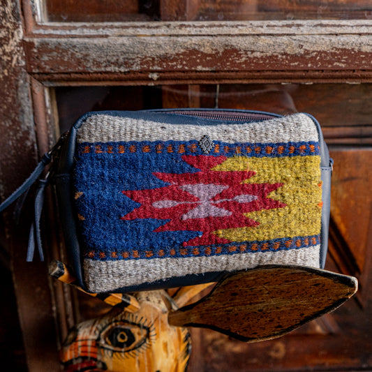 WANDER BAG SET - MEXICO TEXTILE - OXFORD BLUE - NO. 15834