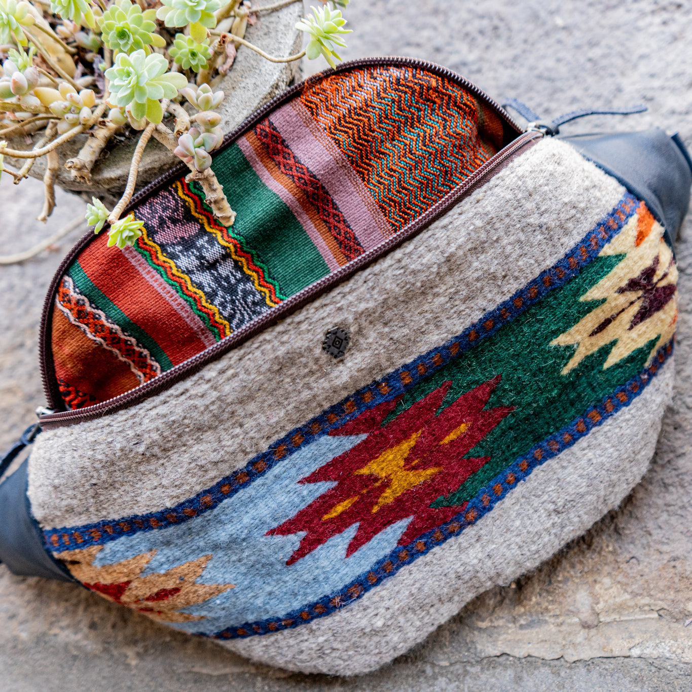 EL DON MANNY PACK - MEXICO TEXTILE - OXFORD BLUE - NO. 15829