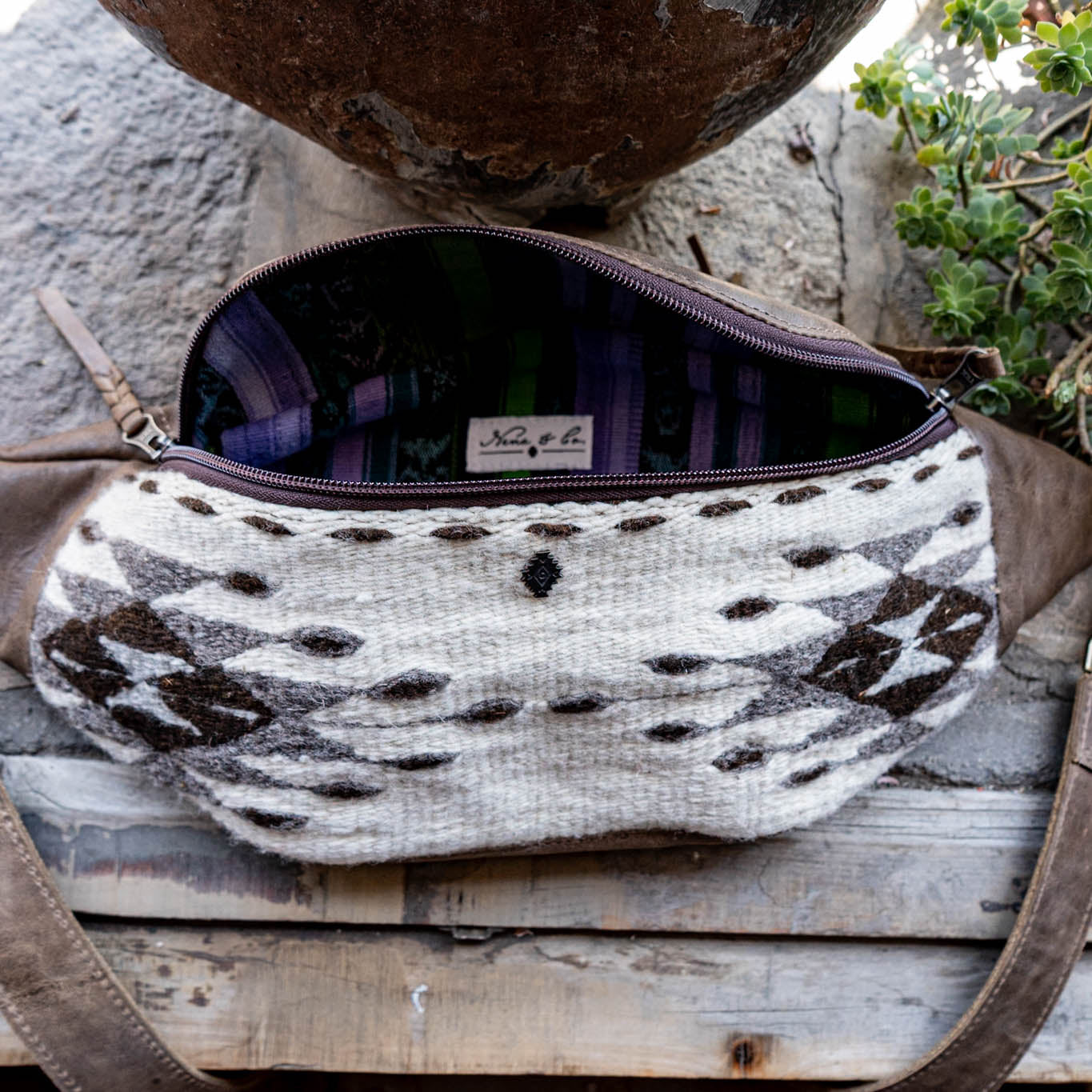 MANNY PACK - MEXICO TEXTILE - FOSSIL - NO. 15818