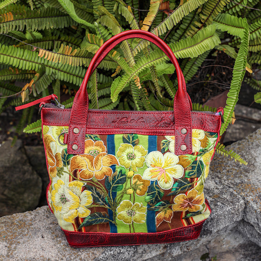 POCKETLESS MINI TPB - OOAK HUIPIL - SAFRON - NO. 18685