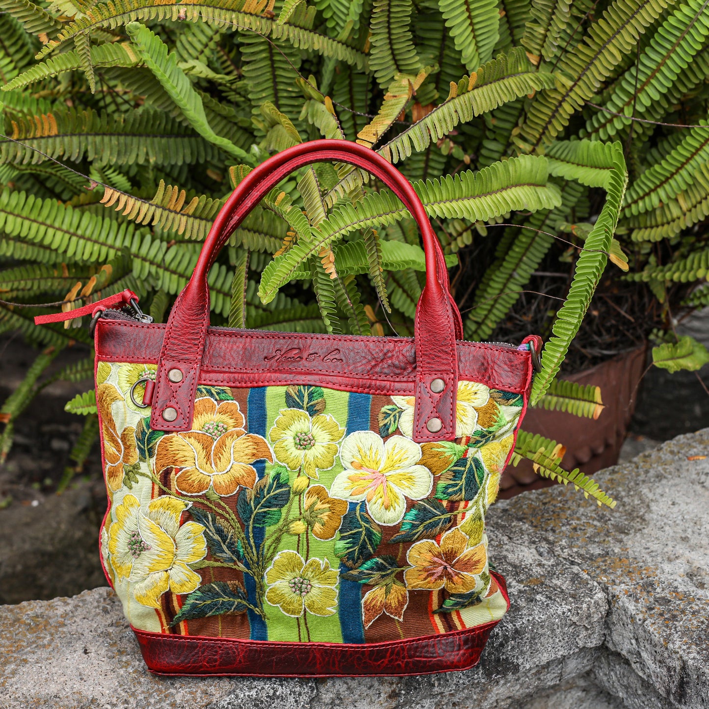 POCKETLESS MINI TPB - OOAK HUIPIL - SAFRON - NO. 18685