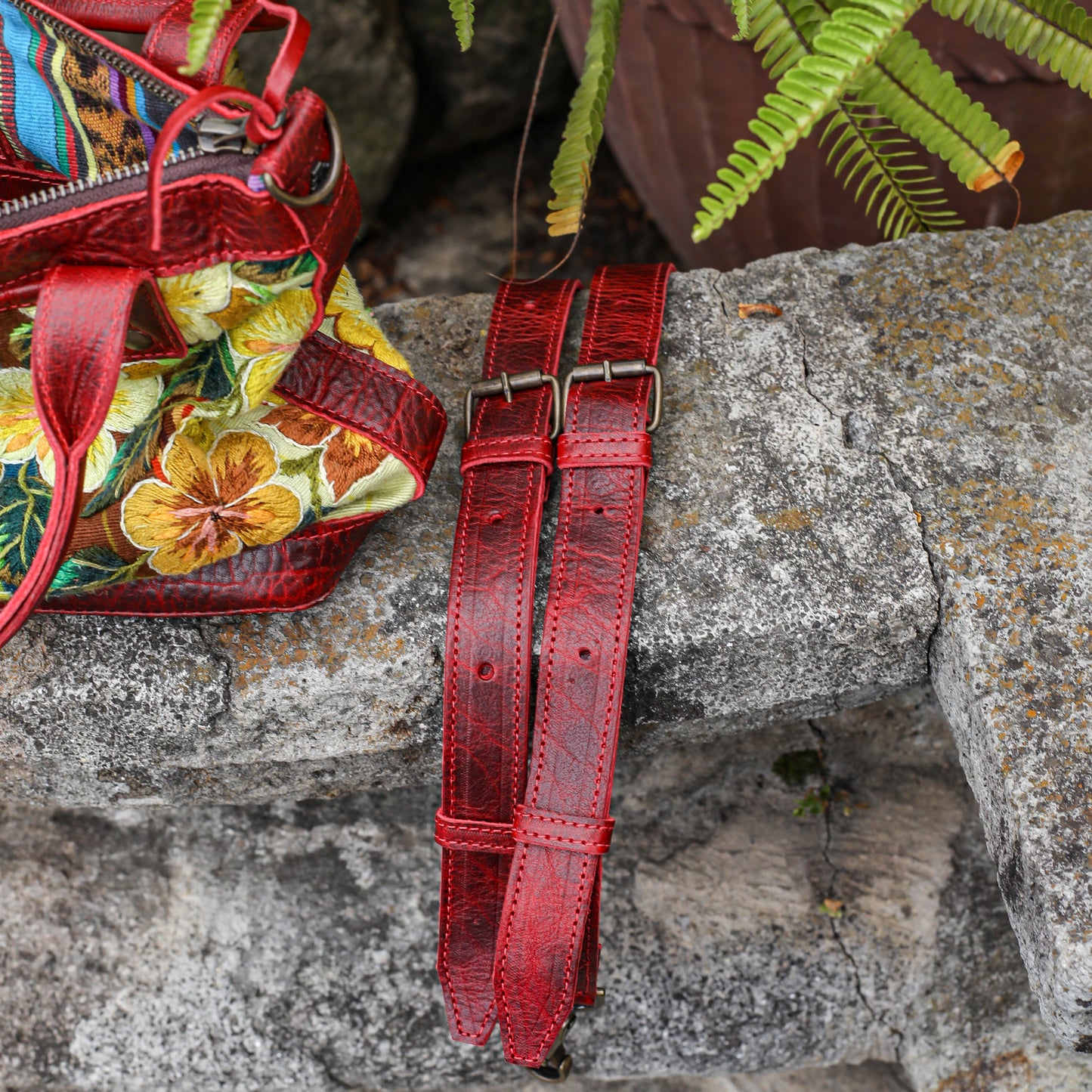 POCKETLESS MINI TPB - OOAK HUIPIL - SAFRON - NO. 18685