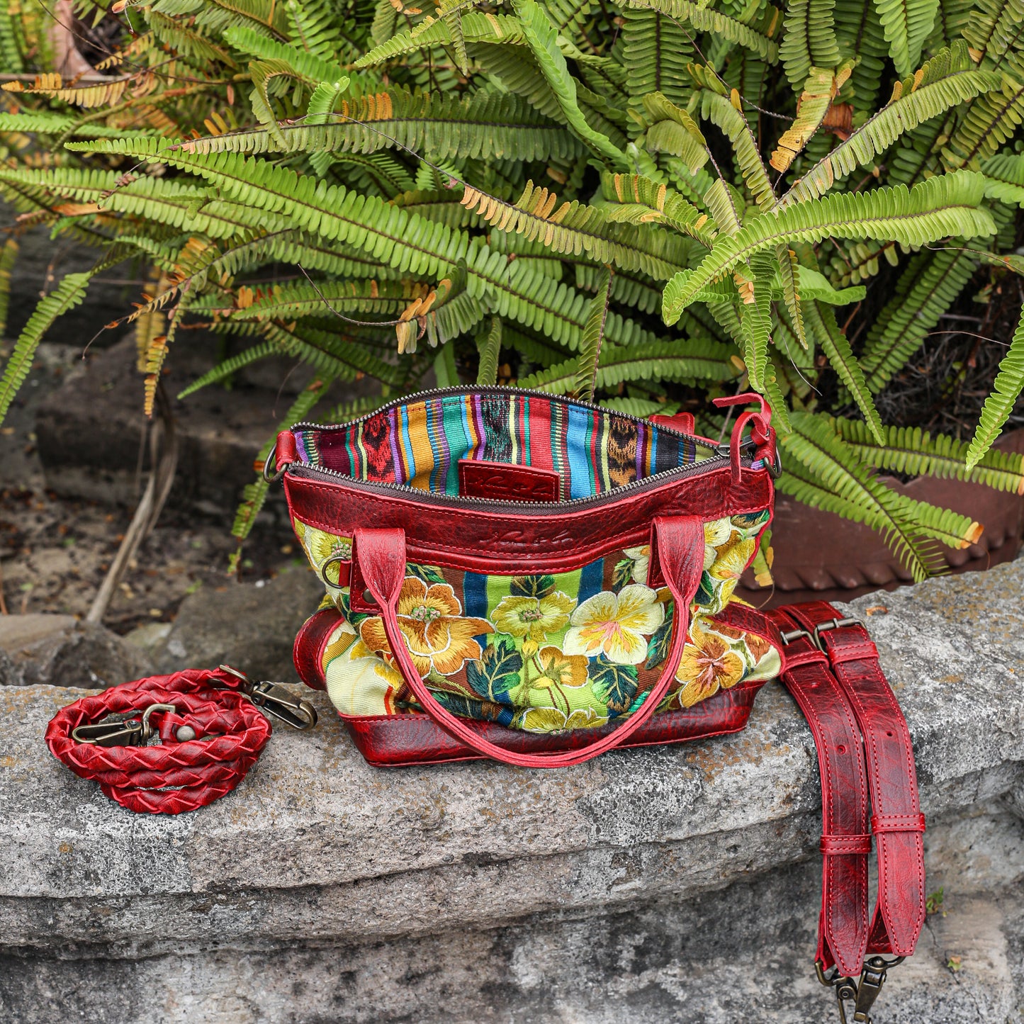 POCKETLESS MINI TPB - OOAK HUIPIL - SAFRON - NO. 18685