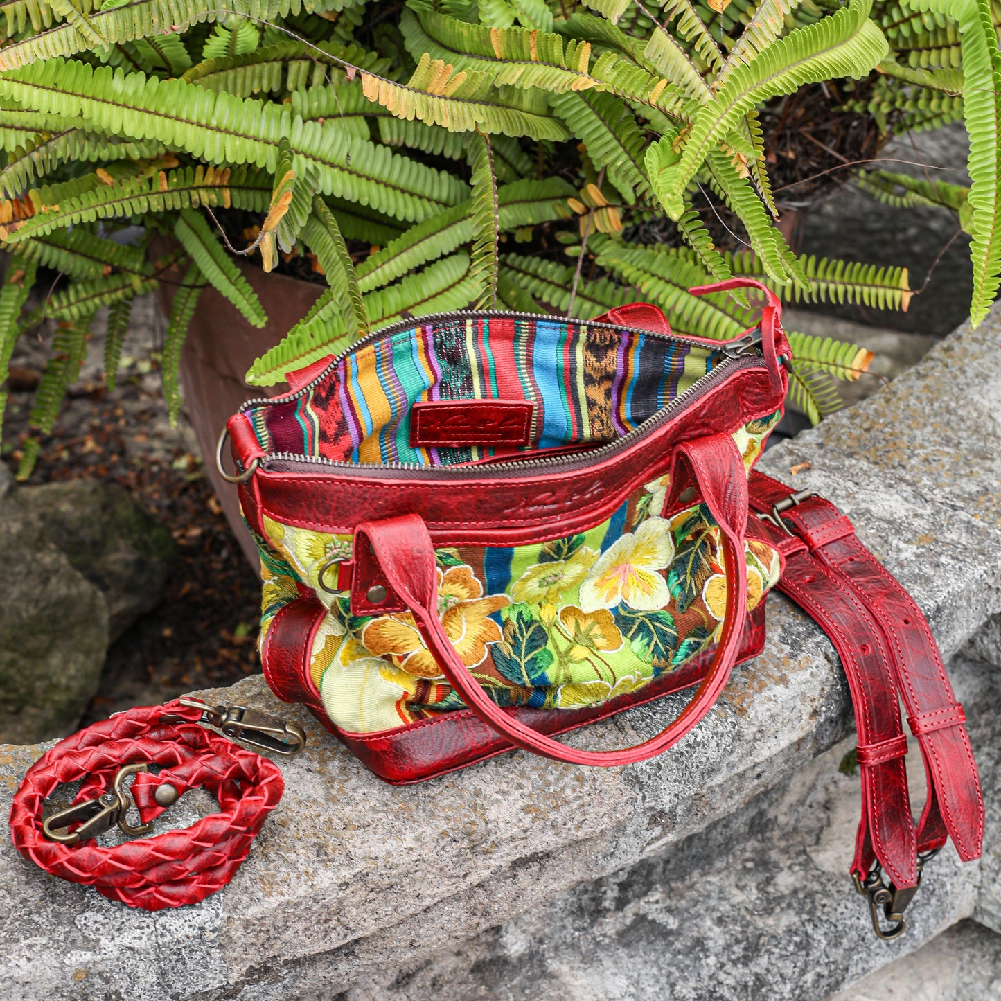 POCKETLESS MINI TPB - OOAK HUIPIL - SAFRON - NO. 18685