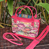 POCKETLESS MINI TPB - OOAK HUIPIL - RASPBERRY - NO. 18691