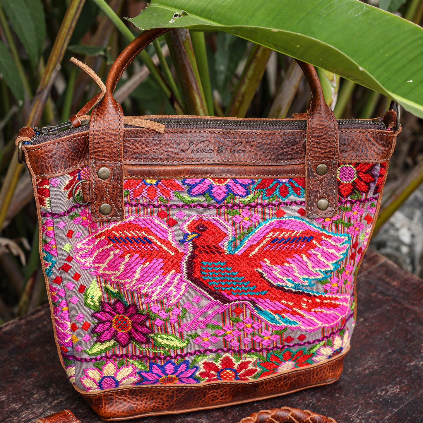 POCKETLESS MINI TPB - OOAK HUIPIL - HONEY- NO. 18689