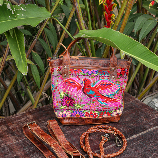 POCKETLESS MINI TPB - OOAK HUIPIL - HONEY- NO. 18689