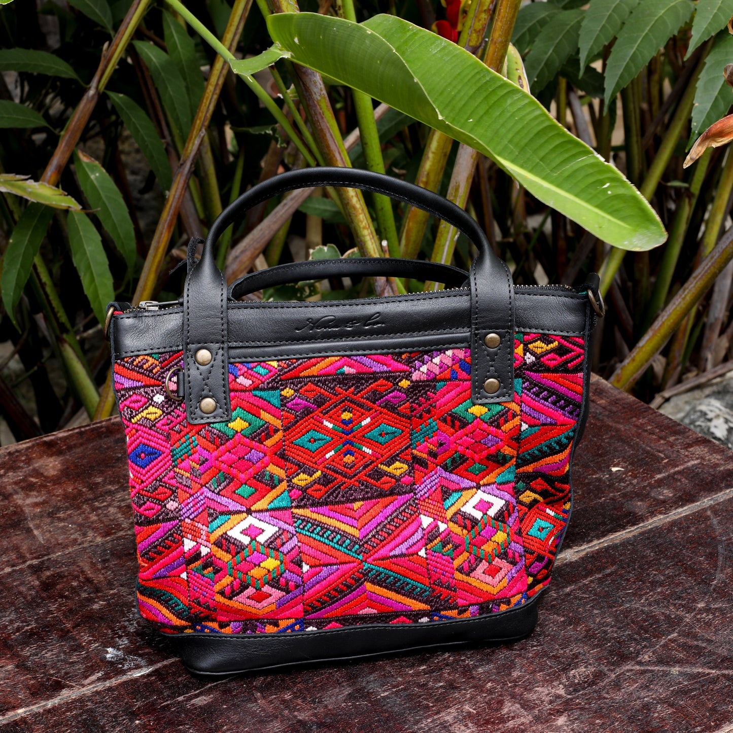 POCKETLESS MINI TPB - OOAK HUIPIL - BLACK - NO. 18680