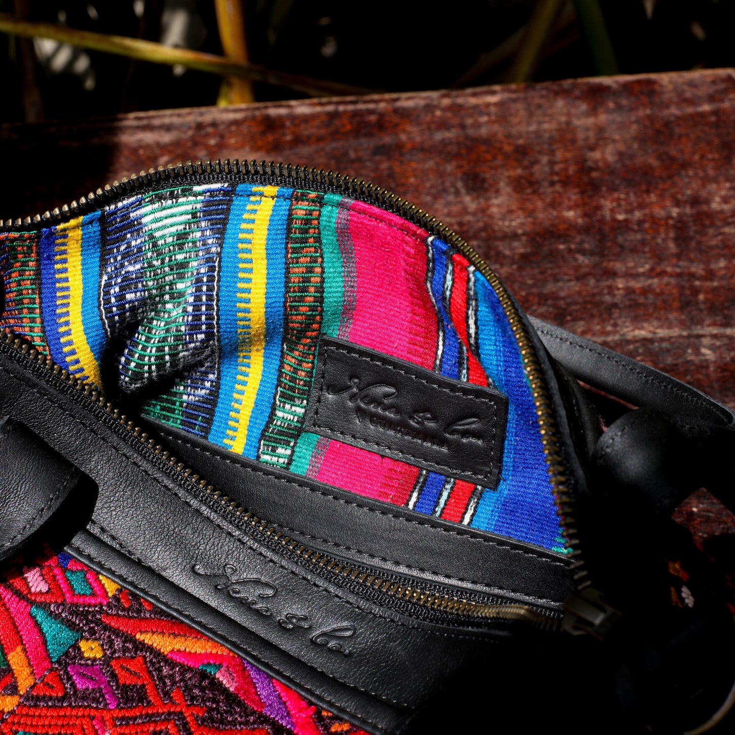 POCKETLESS MINI TPB - OOAK HUIPIL - BLACK - NO. 18680