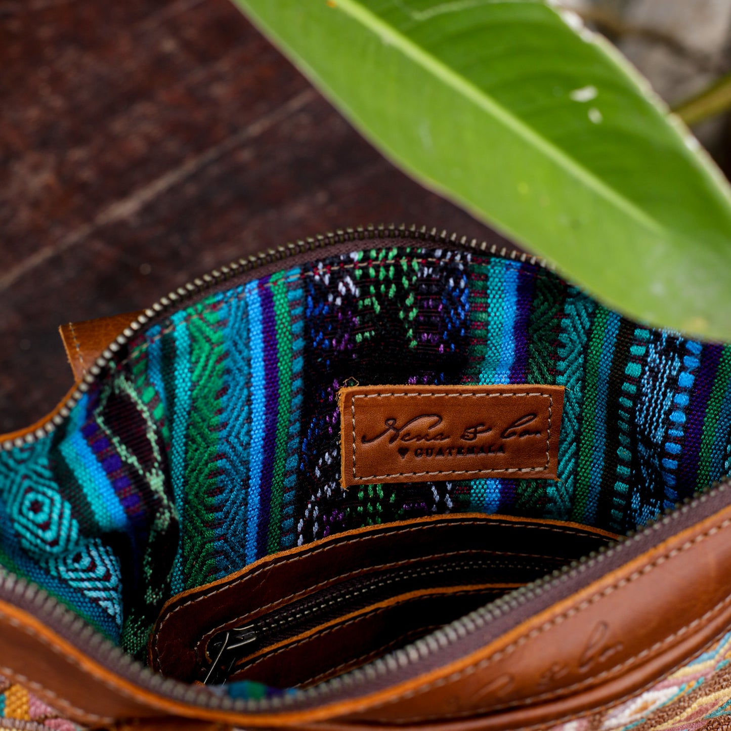 POCKETLESS MINI TPB - OOAK HUIPIL - CAFE - NO. 18674