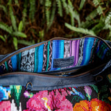 BEATRIZ CDB + DIAMANTE STRAP - OOAK HUIPIL - NAVY - NO. 201556