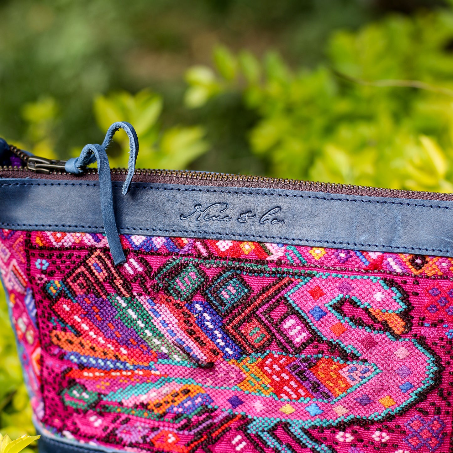 THE PERFECT NENITA -  OOAK HUIPIL - NAVY - NO. 19277