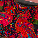 SMALL PENELOPE BAG - OOAK HUIPIL - CAFE - NO. 200382