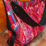 SMALL PENELOPE BAG - OOAK HUIPIL - BLACK - NO. 200394
