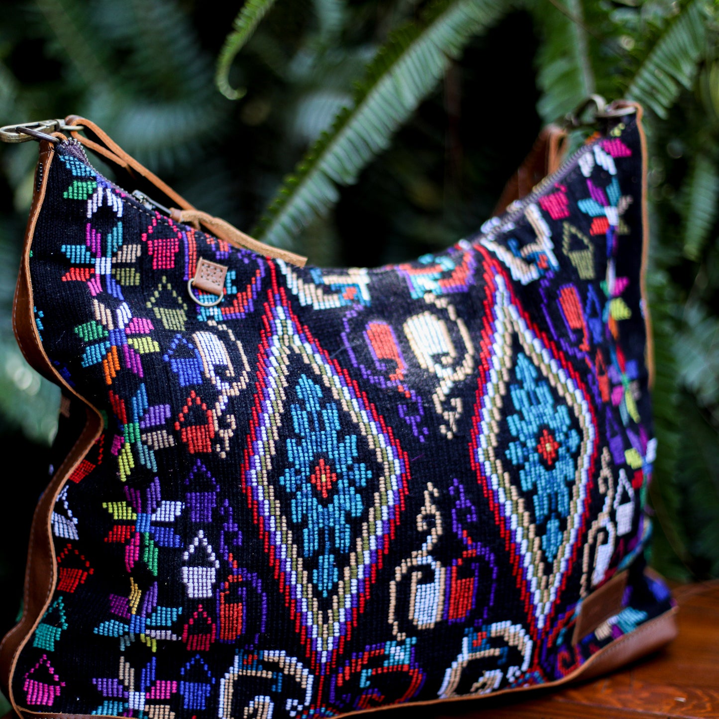 PENELOPE BAG - OOAK HUIPIL - CAFE - NO. 200003