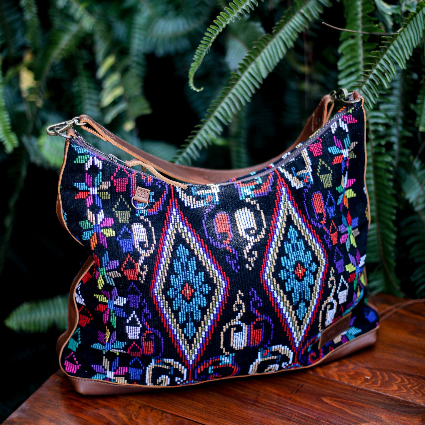 PENELOPE BAG - OOAK HUIPIL - CAFE - NO. 200003