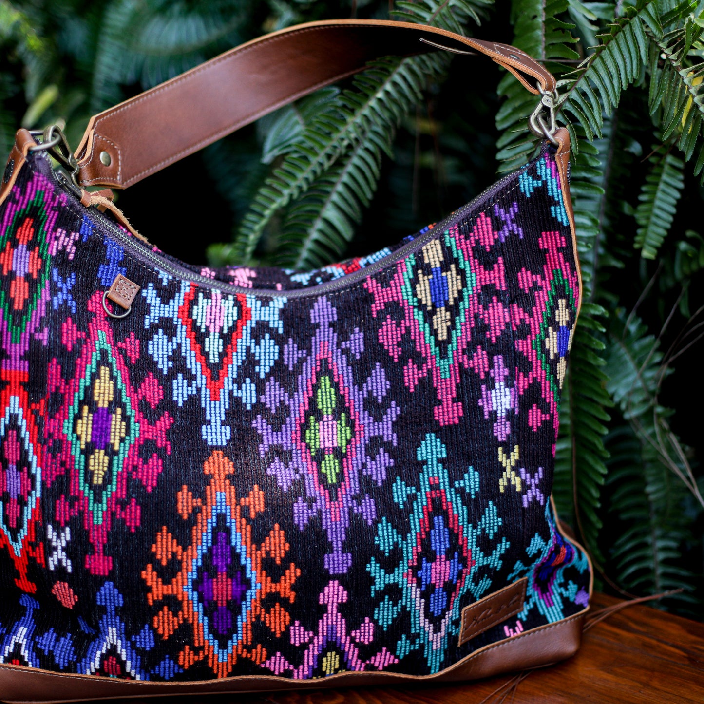 PENELOPE BAG - OOAK HUIPIL - CAFE - NO. 200004