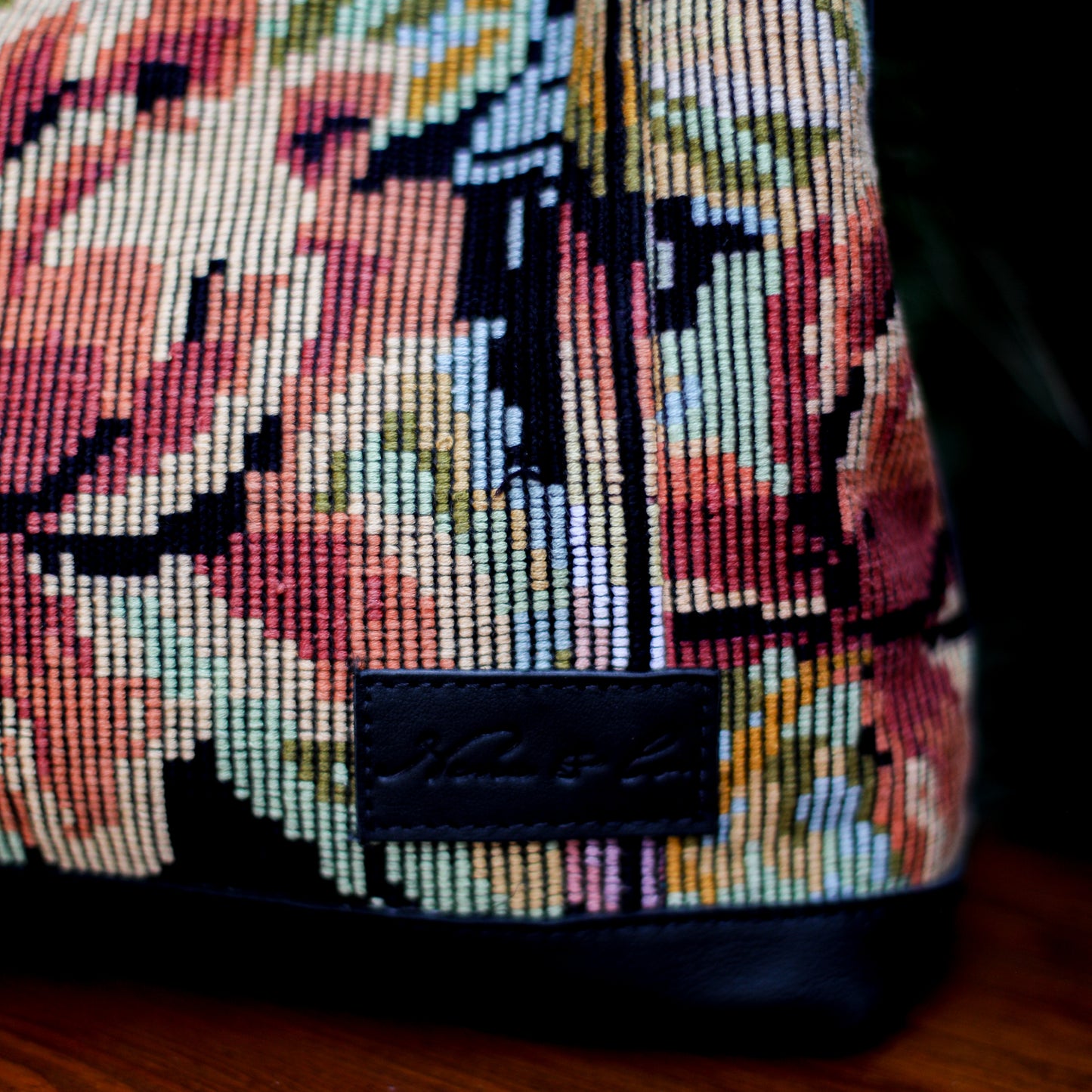 PENELOPE BAG - OOAK HUIPIL - BLACK - NO. 200014