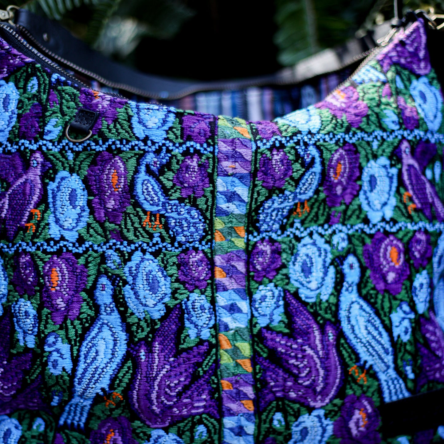 PENELOPE BAG - OOAK HUIPIL - BLACK - NO. 200013