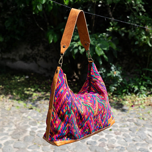 PENELOPE BAG - OOAK HUIPIL - DUNA AMARILLA - NO. 17271 **SHIP WINDOW**