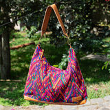 PENELOPE BAG - OOAK HUIPIL - DUNA AMARILLA - NO. 17271