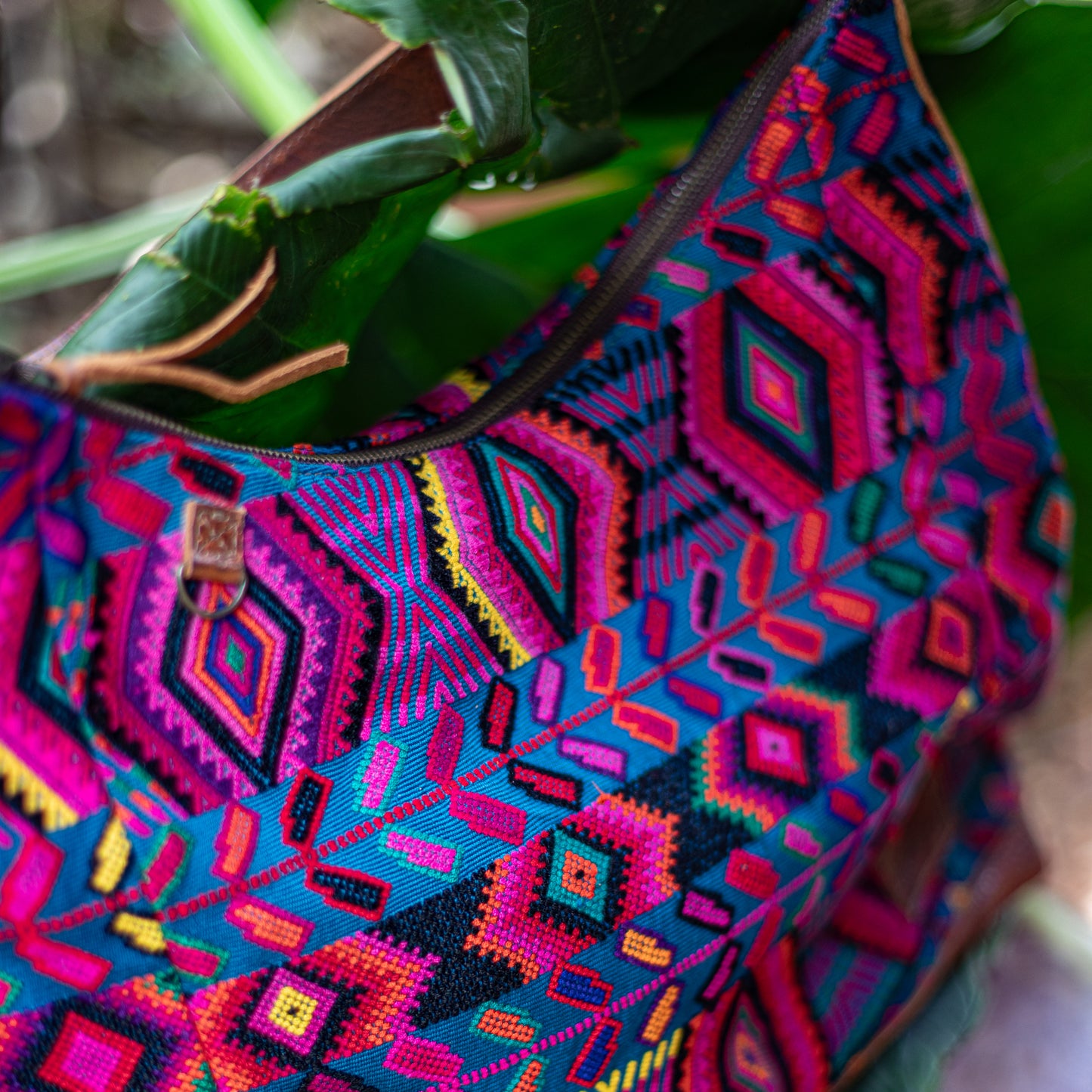 PENELOPE BAG - OOAK HUIPIL - HONEY - NO. 17669