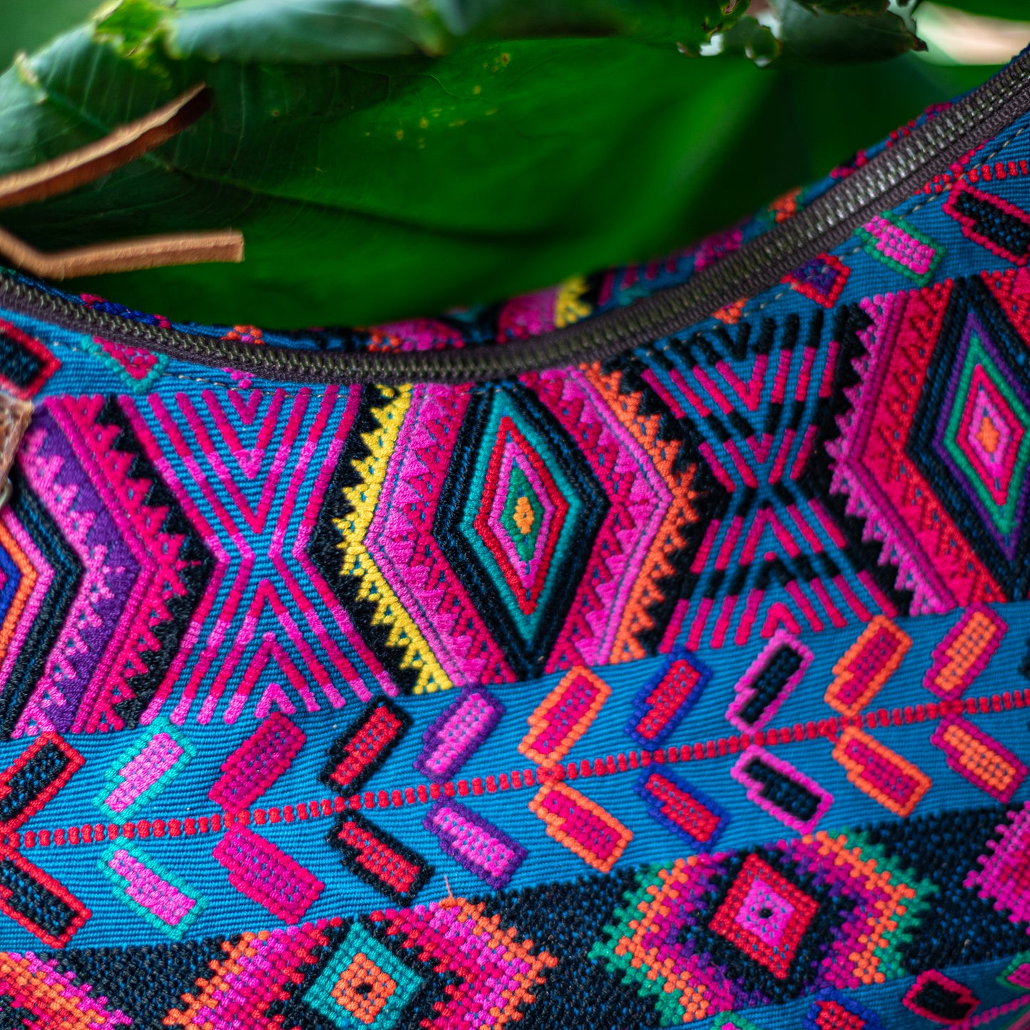 PENELOPE BAG - OOAK HUIPIL - HONEY - NO. 17669