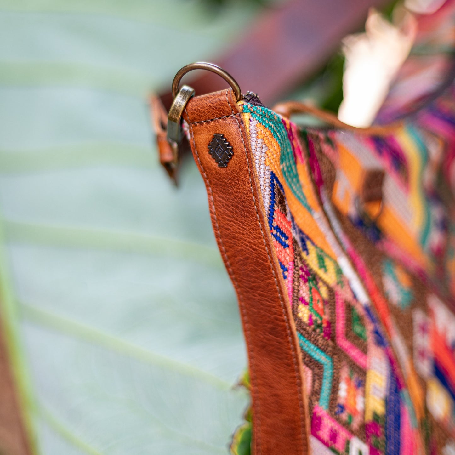PENELOPE BAG - OOAK HUIPIL - HONEY - NO. 17667
