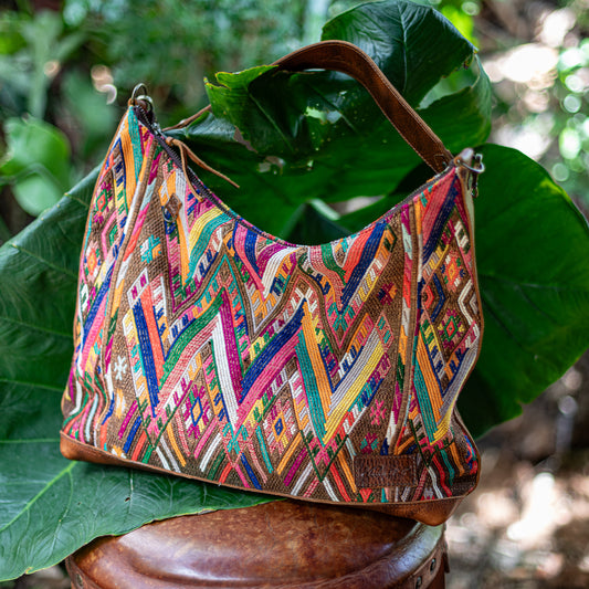 PENELOPE BAG - OOAK HUIPIL - HONEY - NO. 17667