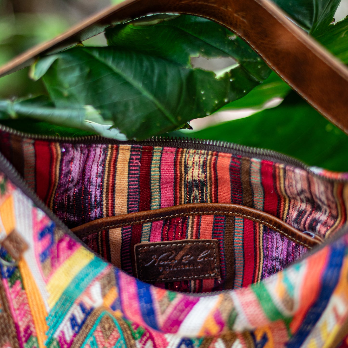 PENELOPE BAG - OOAK HUIPIL - HONEY - NO. 17667