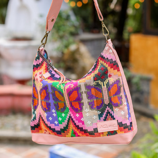 SMALL PENELOPE BAG - H&S BUTTERFLY - PEACH - NO. 200511