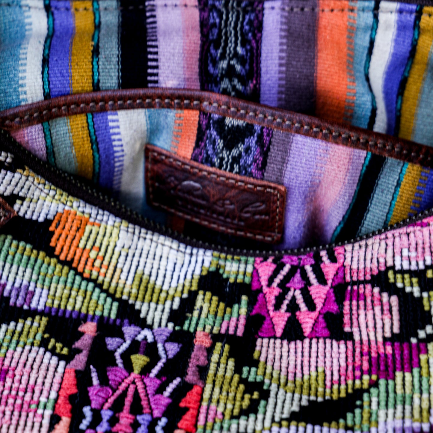 PENELOPE BAG - OOAK HUIPIL - COPPER - NO. 200727