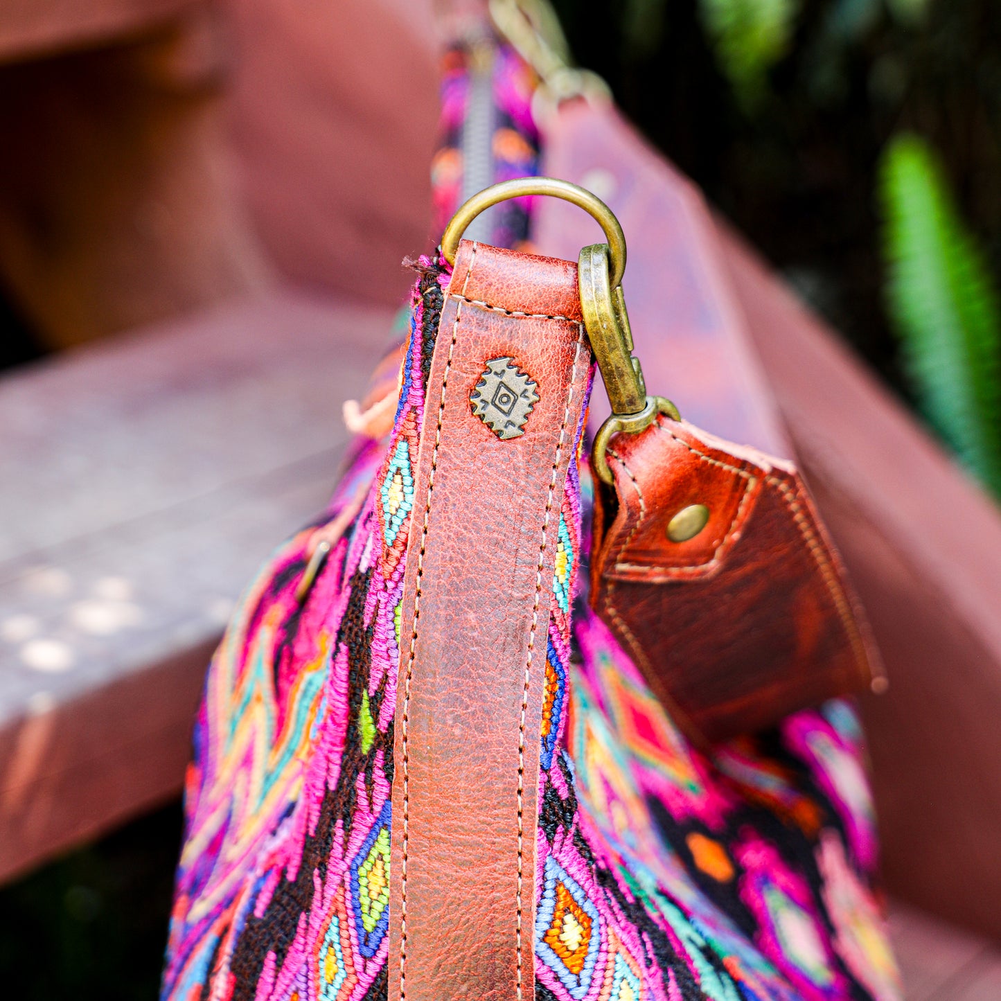 PENELOPE BAG - OOAK HUIPIL - COPPER - NO. 200726