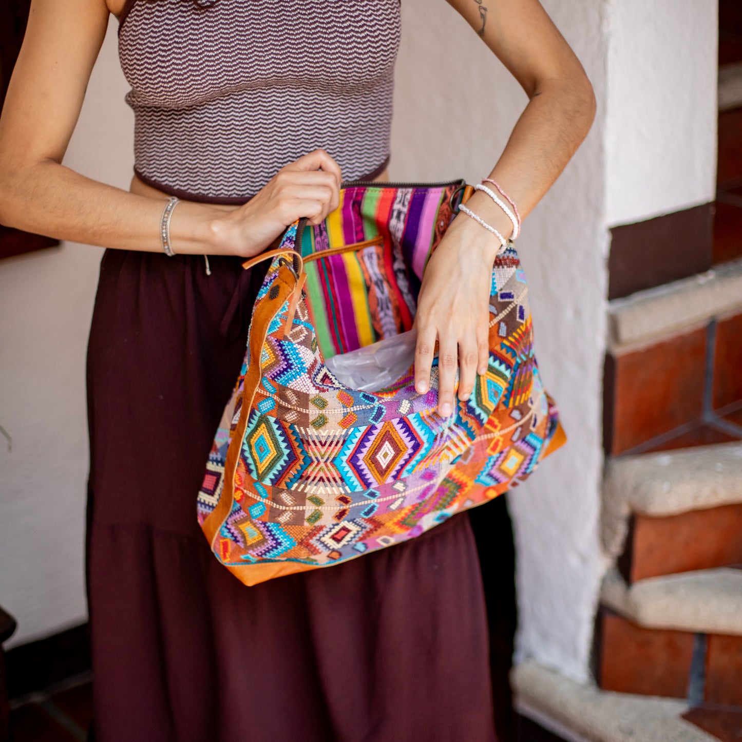 PENELOPE BAG - H&S WHEAT - DUNA AMARILLA - NO. 18208