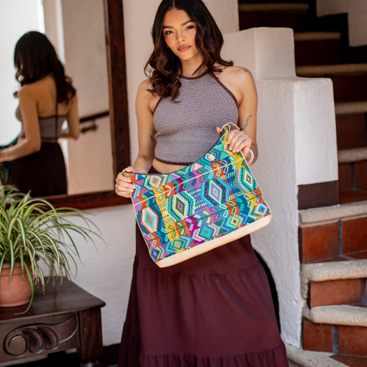 PENELOPE BAG - H&S WHEAT - BUTTER - NO. 18209