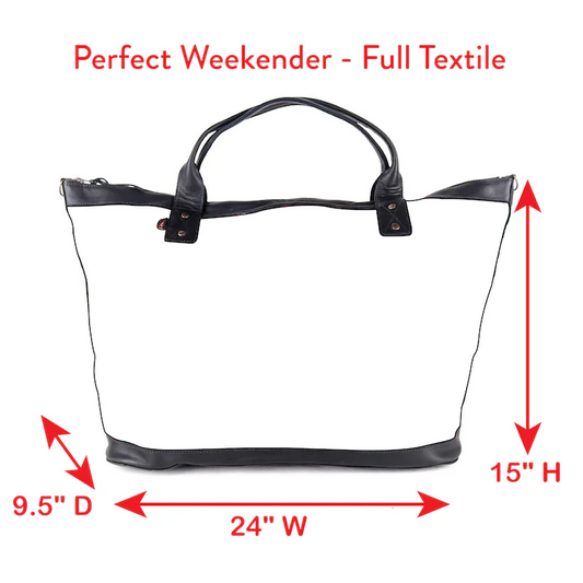 Custom Made to Order Perfect Weekender