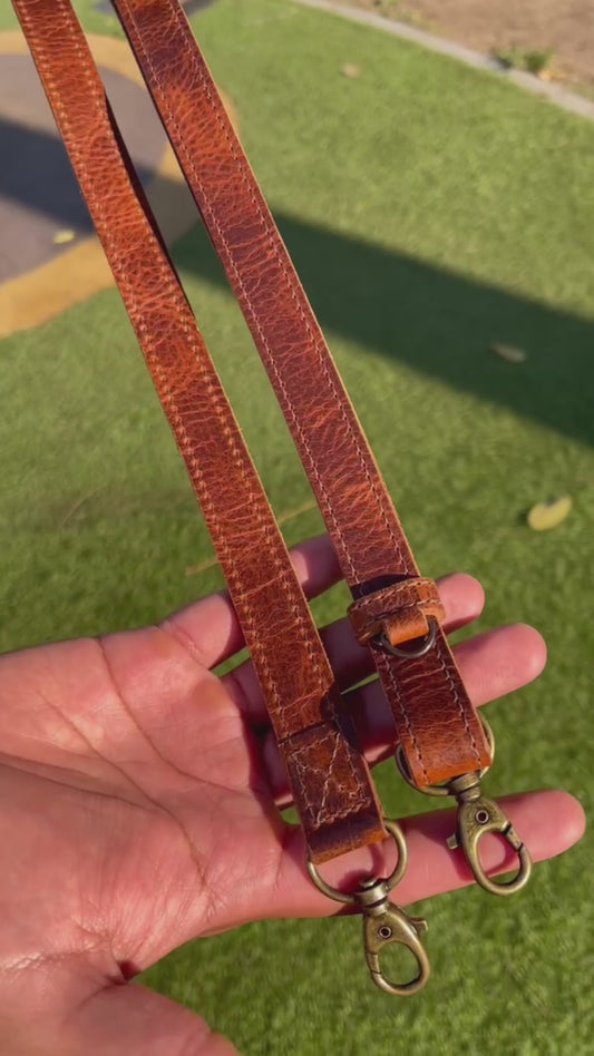 VIVI ADJUSTABLE BAG STRAP - HONEY
