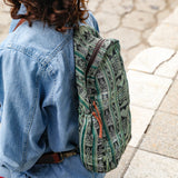 SIGNATURE EDITION LARGE CROSSBODY SLING - OOAK HUIPIL - COPPER - NO. 243876