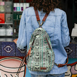 SIGNATURE EDITION LARGE CROSSBODY SLING - OOAK HUIPIL - COPPER - NO. 243876