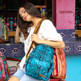 SIGNATURE EDITION LARGE CROSSBODY SLING - OOAK HUIPIL - WRANGLER - NO. 243861