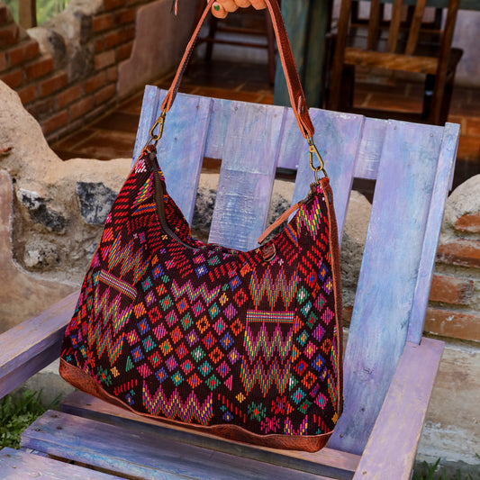 PENELOPE BAG - OOAK HUIPIL - COPPER - NO. 200721