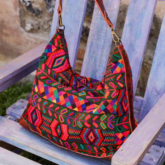 PENELOPE BAG - OOAK HUIPIL - COPPER - NO. 200720