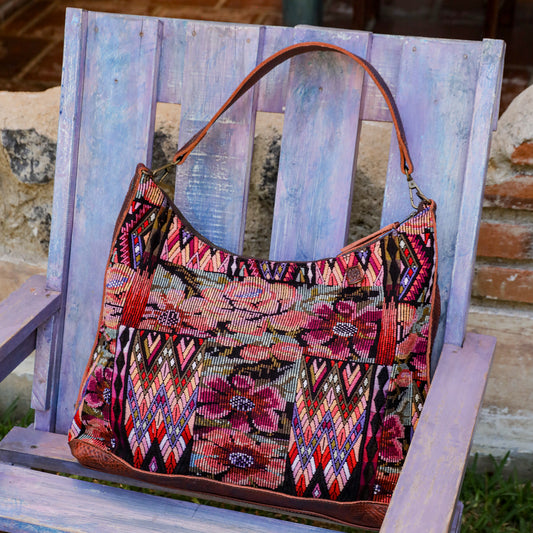 PENELOPE BAG - OOAK HUIPIL - COPPER - NO. 200718