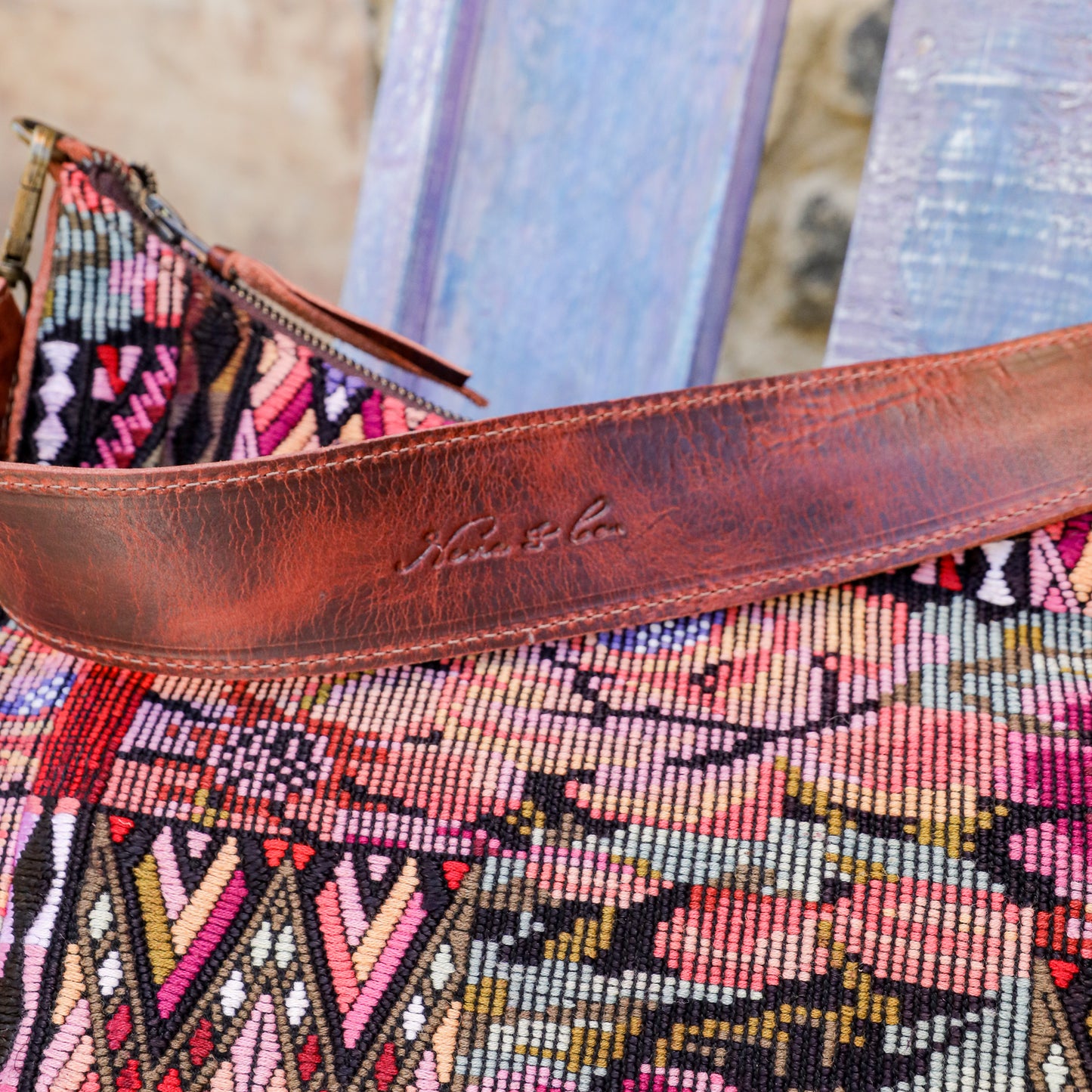 PENELOPE BAG - OOAK HUIPIL - COPPER - NO. 200718
