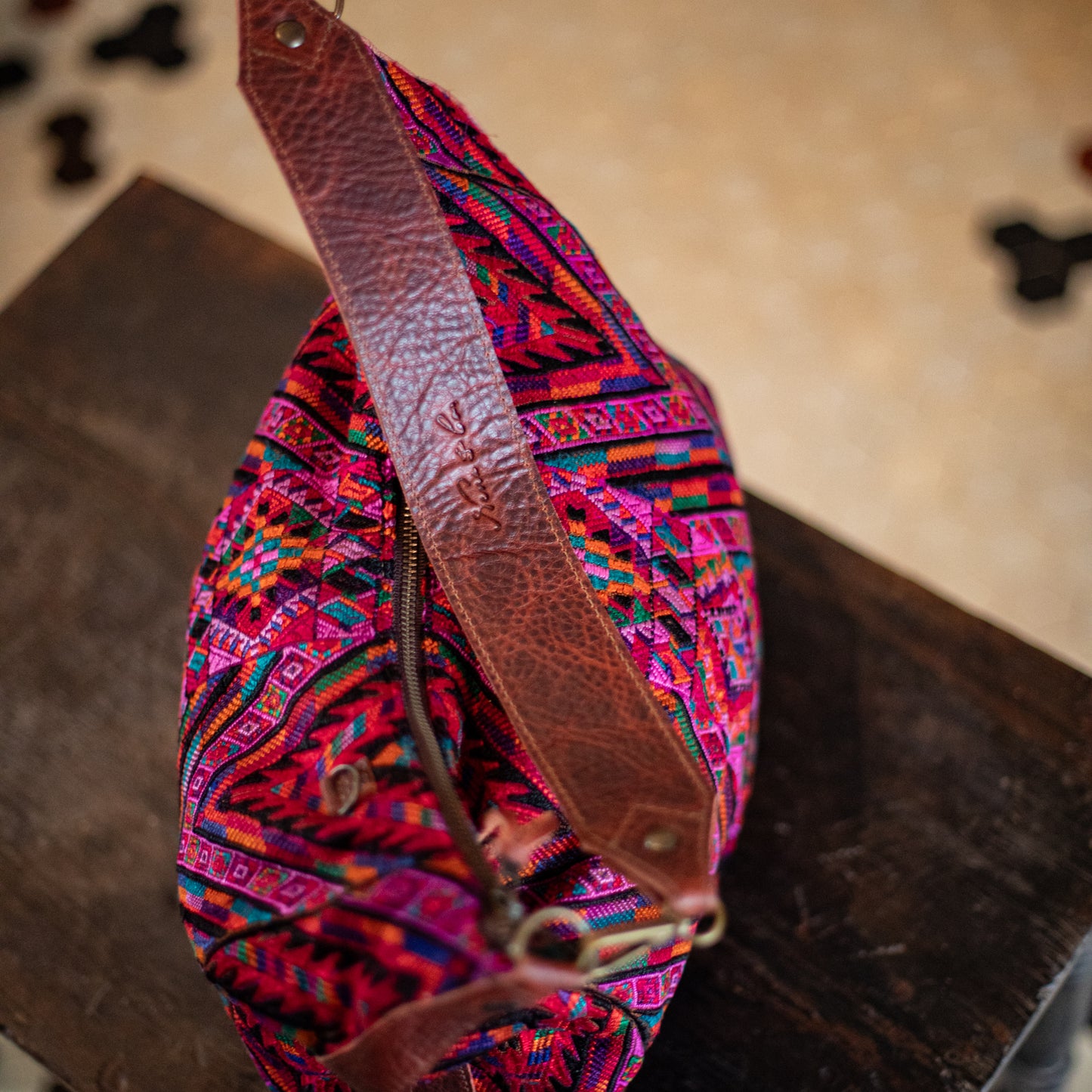 PENELOPE BAG - OOAK HUIPIL - COPPER - NO. 17774
