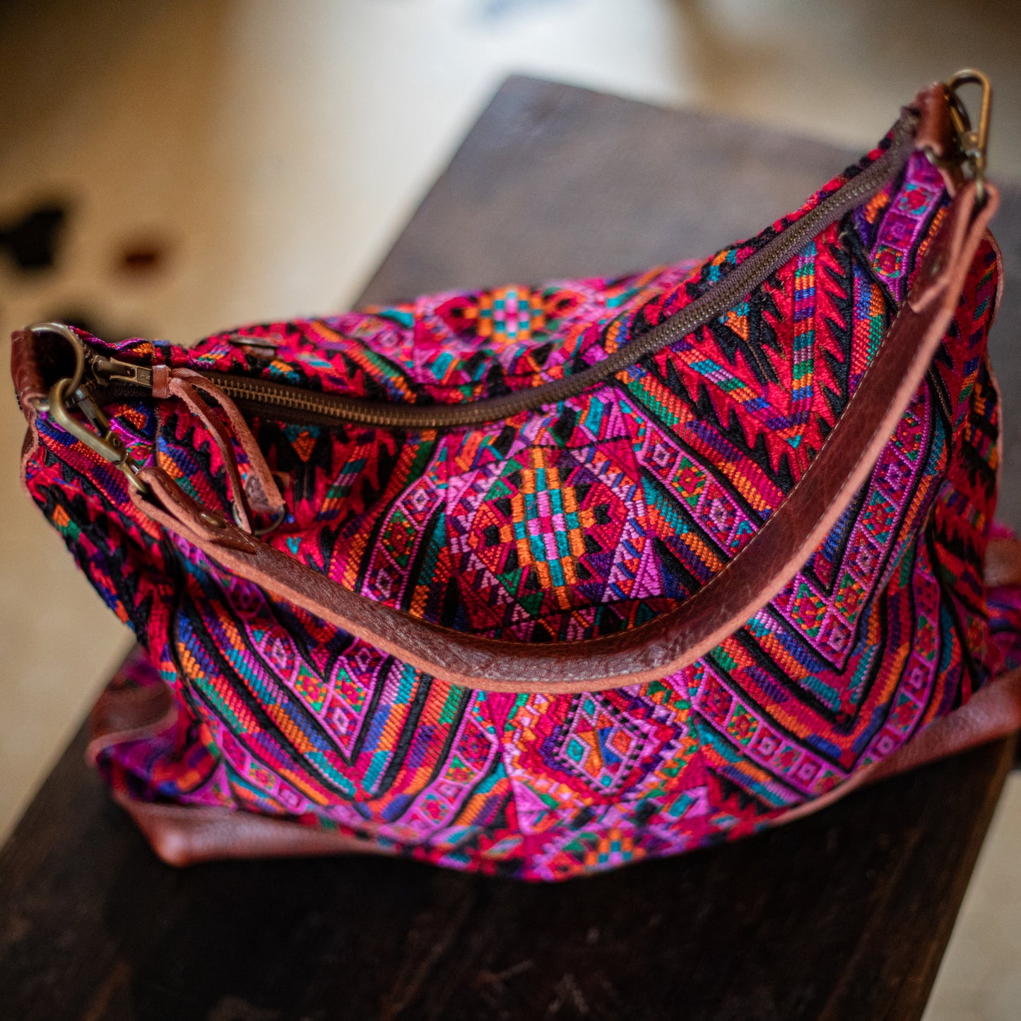 PENELOPE BAG - OOAK HUIPIL - COPPER - NO. 17774
