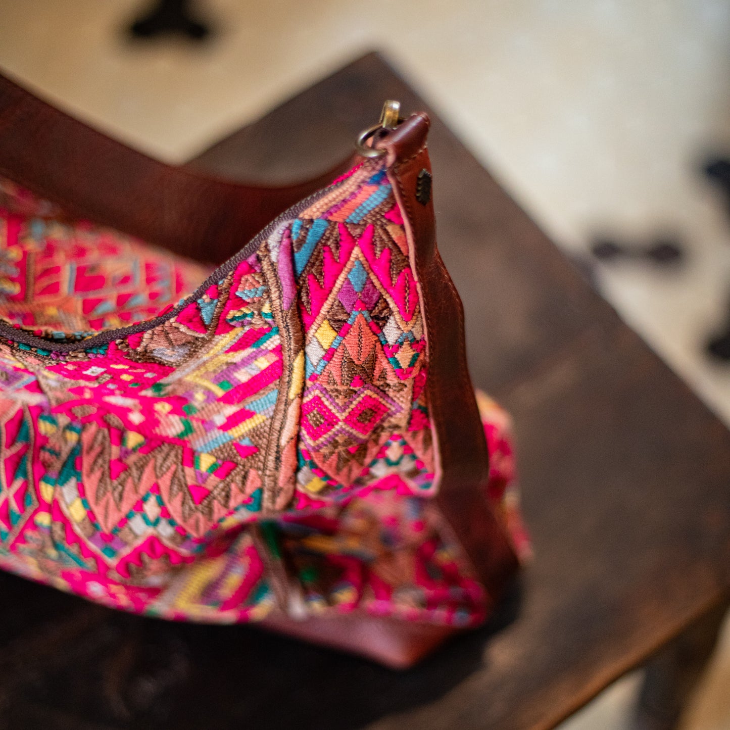 PENELOPE BAG - OOAK HUIPIL - COPPER - NO. 17773