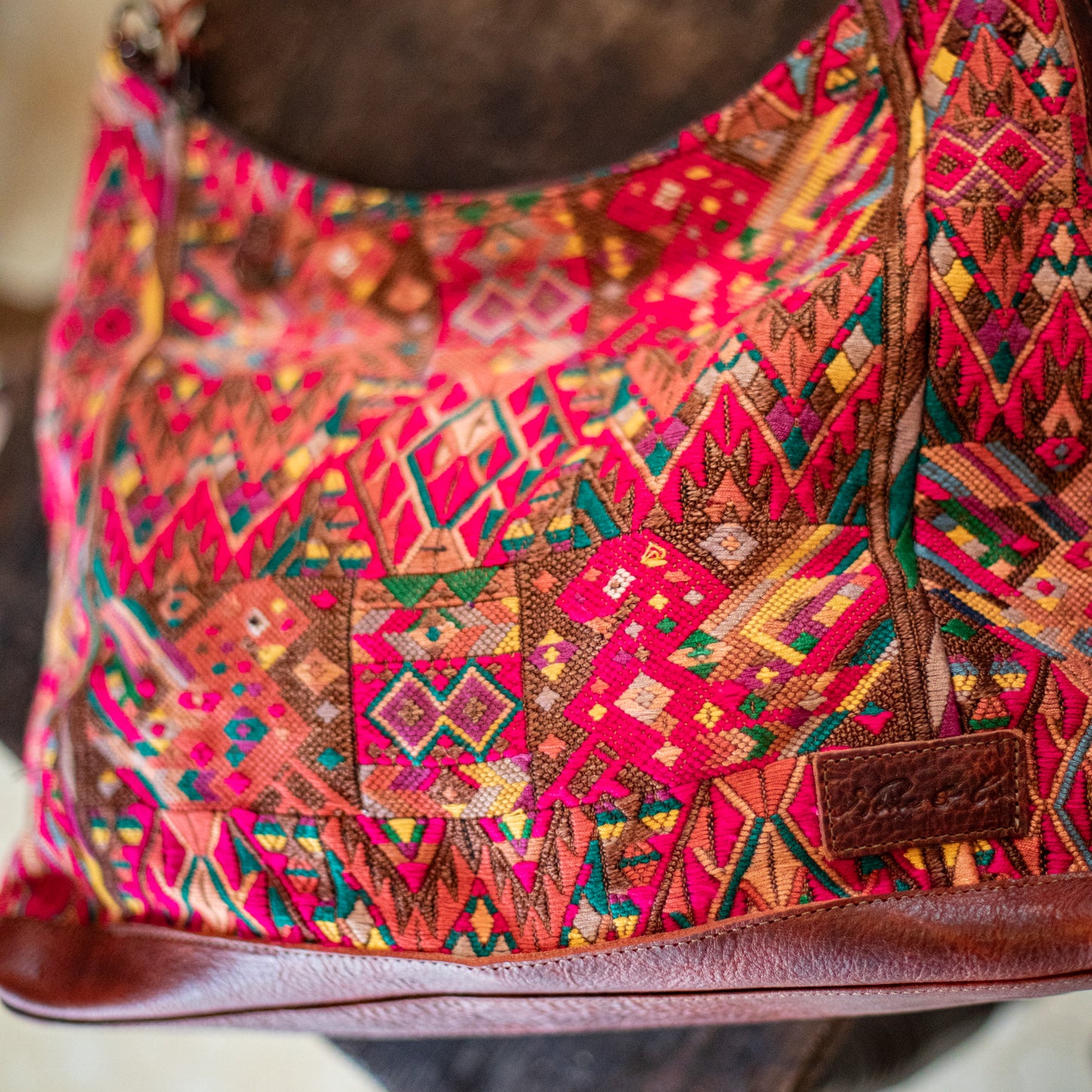 PENELOPE BAG - OOAK HUIPIL - COPPER - NO. 17773