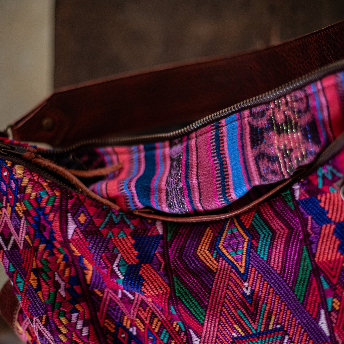 PENELOPE BAG - OOAK HUIPIL - COPPER - NO. 17772